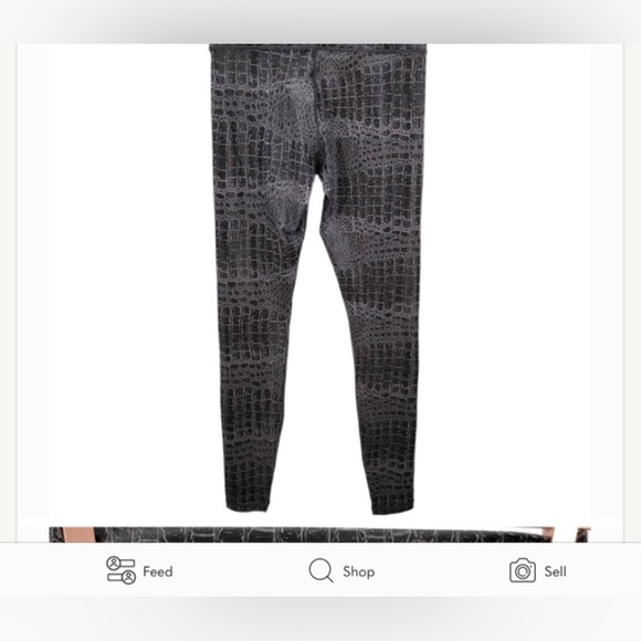 Zyia Grey Armour Full Length Light n Tight Leggings 6-8 - Picture 4 of 6